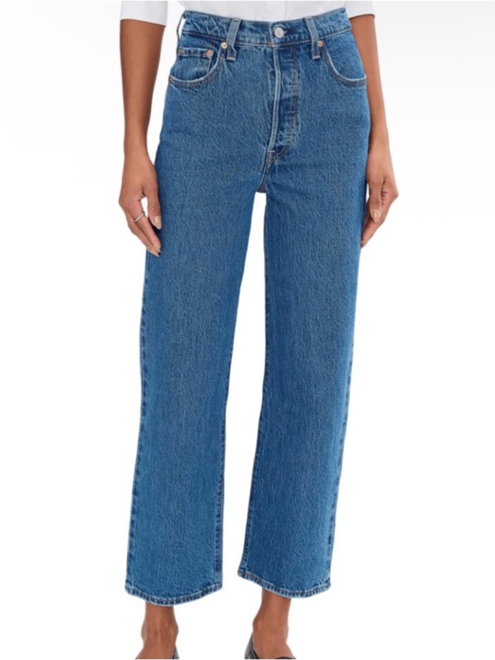 Levi's Ribcage Straight Ankle Jeans